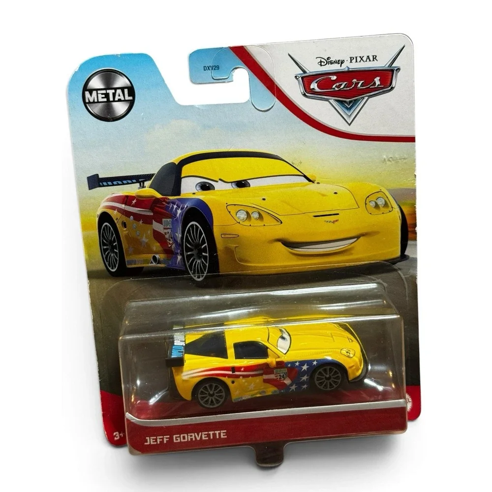 Disney Pixar Cars Jeff Gorvette Metal Diecast Mattel GBY03 New Sealed